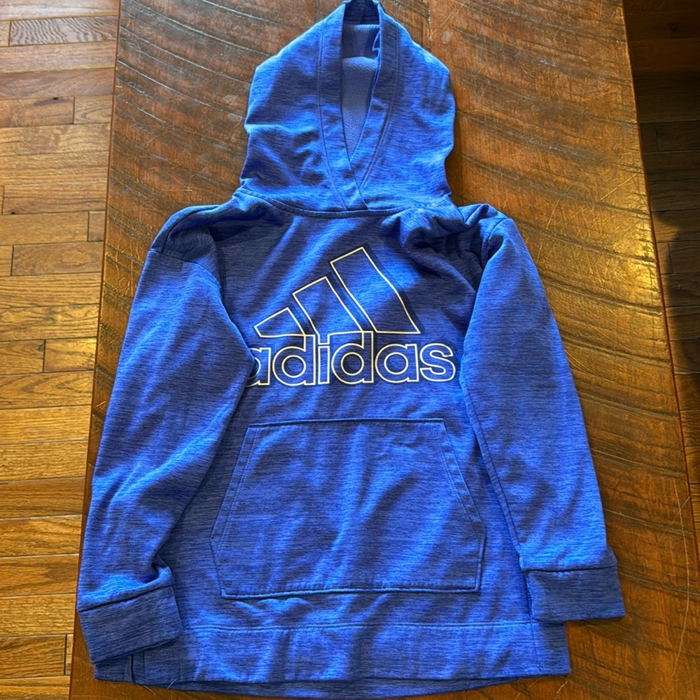 M(10-12) Adidas hoodie. Never worn. Smoke free home